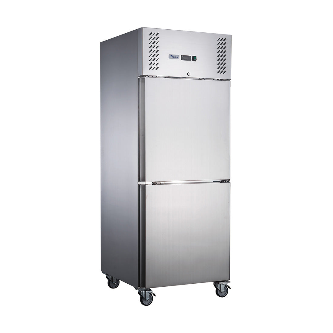 FED-X S/S Two Door Upright Freezer - XURF650S1V