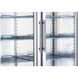 FED-X S/S Two Full Glass Door Upright Freezer - XURF1410G2V