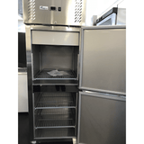 Ex-Showroom: FED-X S/S Two half Door Upright Freezer - XURF600S1V-QLD313