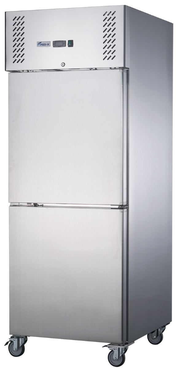 FED-X S/S Two Door Upright Freezer - XURF650S1V