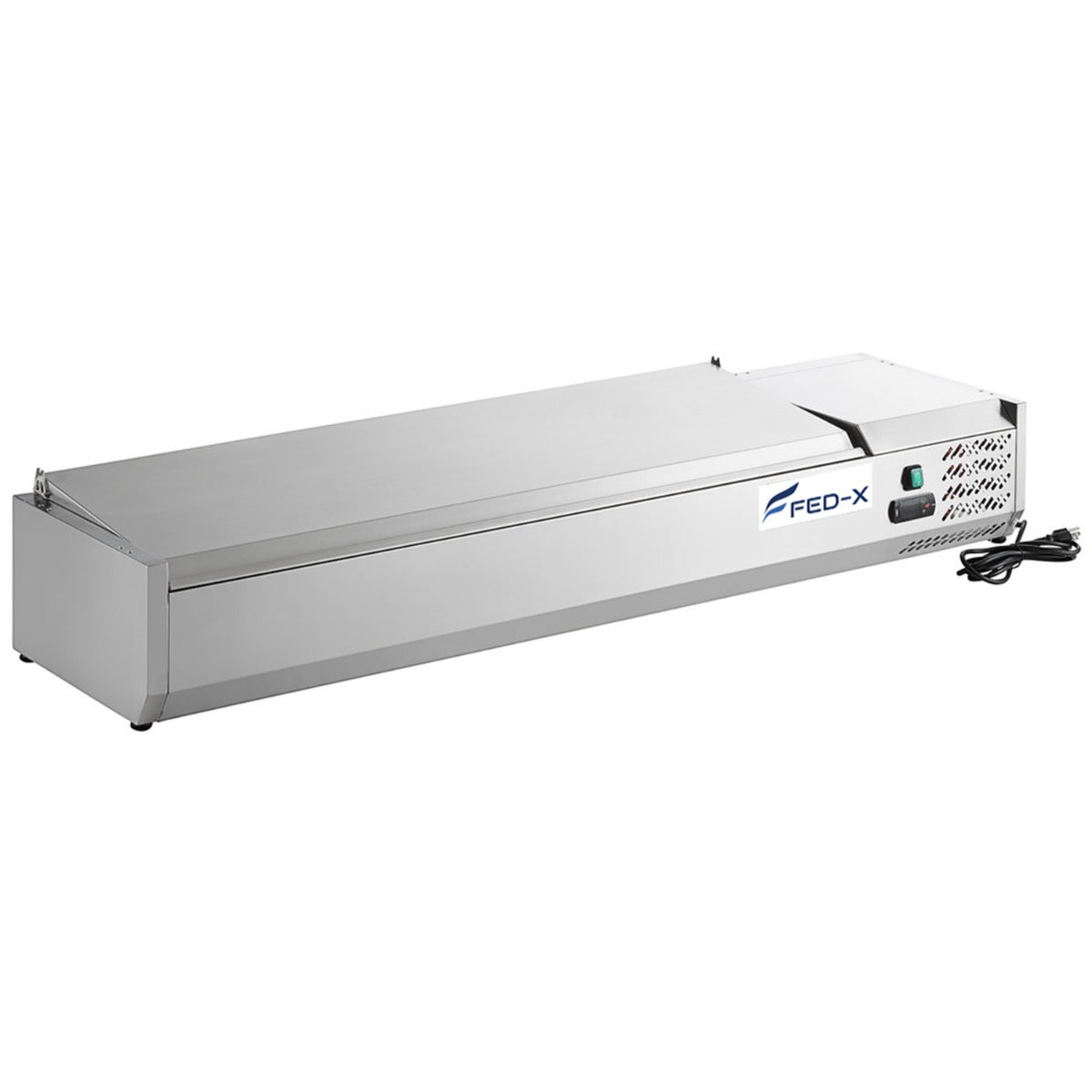 FED-X Salad Bench with Stainless Steel Lid - XVRX1500/380S