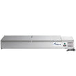 2NDs: FED-X Salad Bench with Stainless Steel Lids - XVRX1800/380S-VIC890