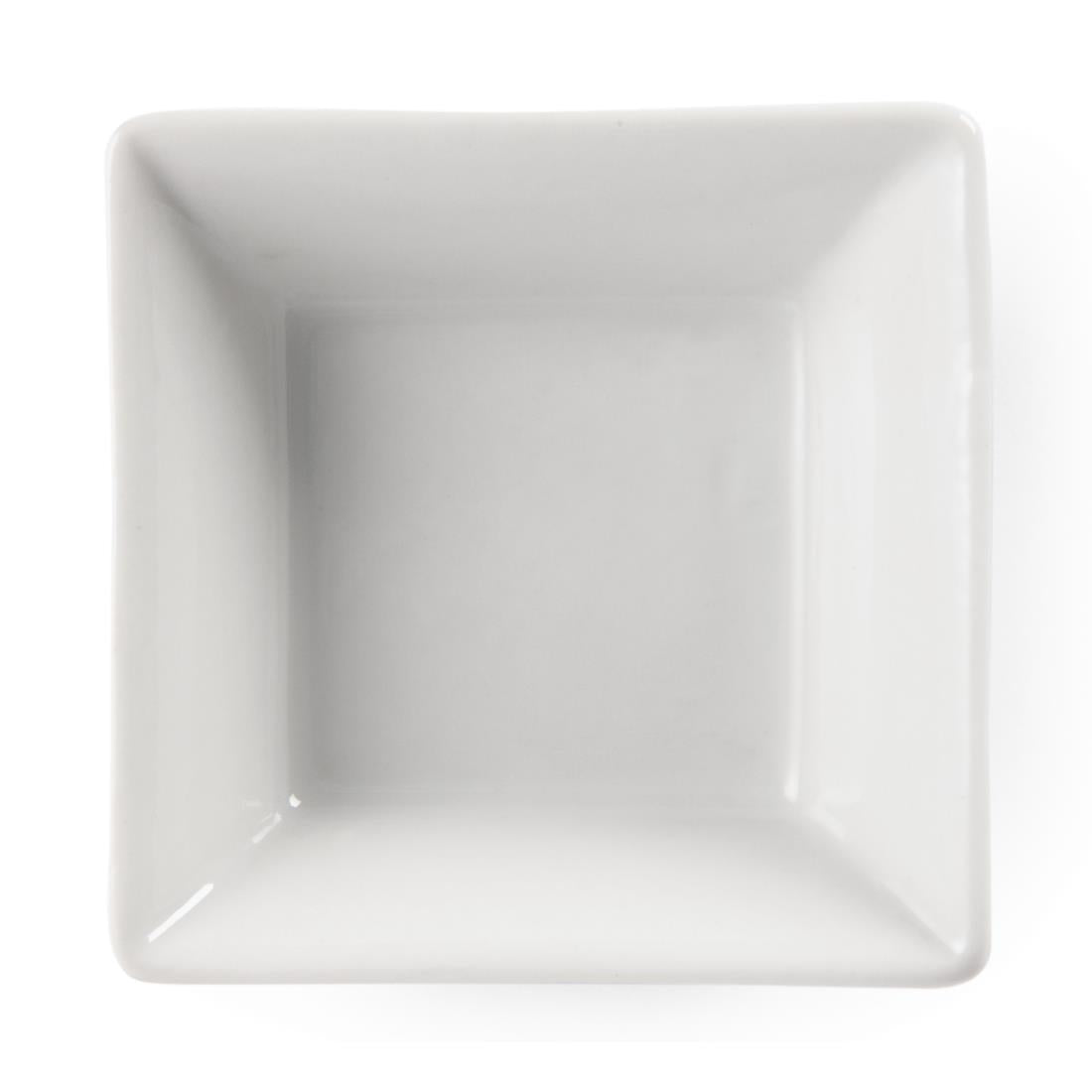 Olympia Whiteware Miniature Square White - 75x75mm 3x3" (Box 12)