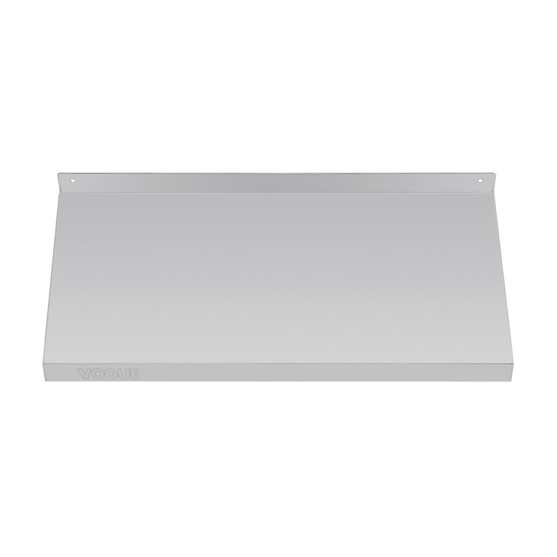 EDLP Vogue Wall Shelf with Brackets St/St - 600x300mm 23 1/2x12"