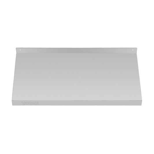 EDLP Vogue Wall Shelf with Brackets St/St - 600x300mm 23 1/2x12"