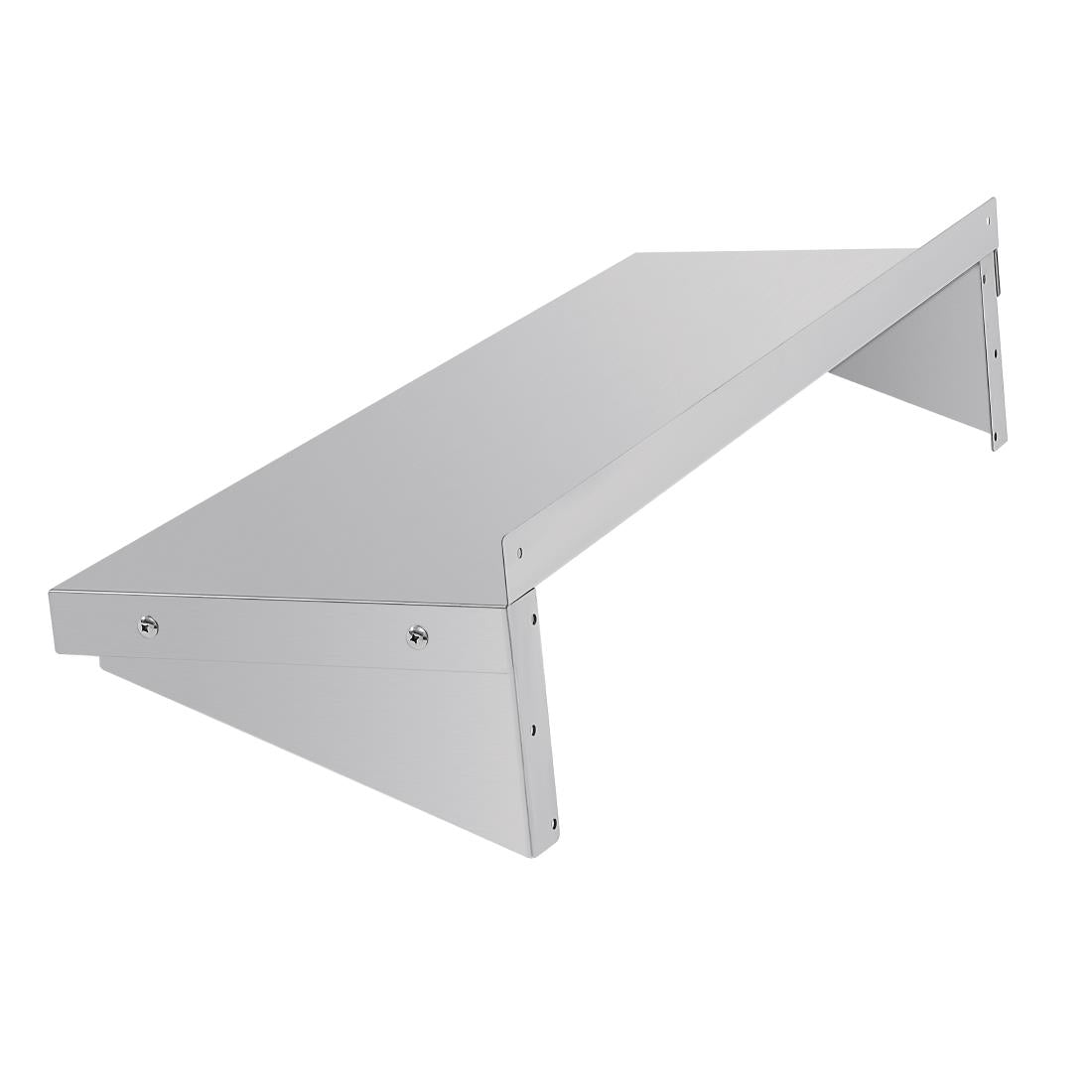 EDLP Vogue Wall Shelf with Brackets St/St - 900x300mm 35 1/2x12"