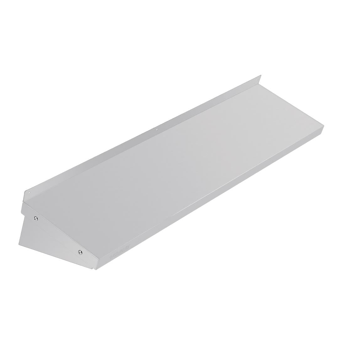 EDLP Vogue Wall Shelf with Brackets St/St - 1200x300mm 47x12"