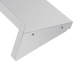 EDLP Vogue Wall Shelf with Brackets St/St - 1500x300mm 59x12"