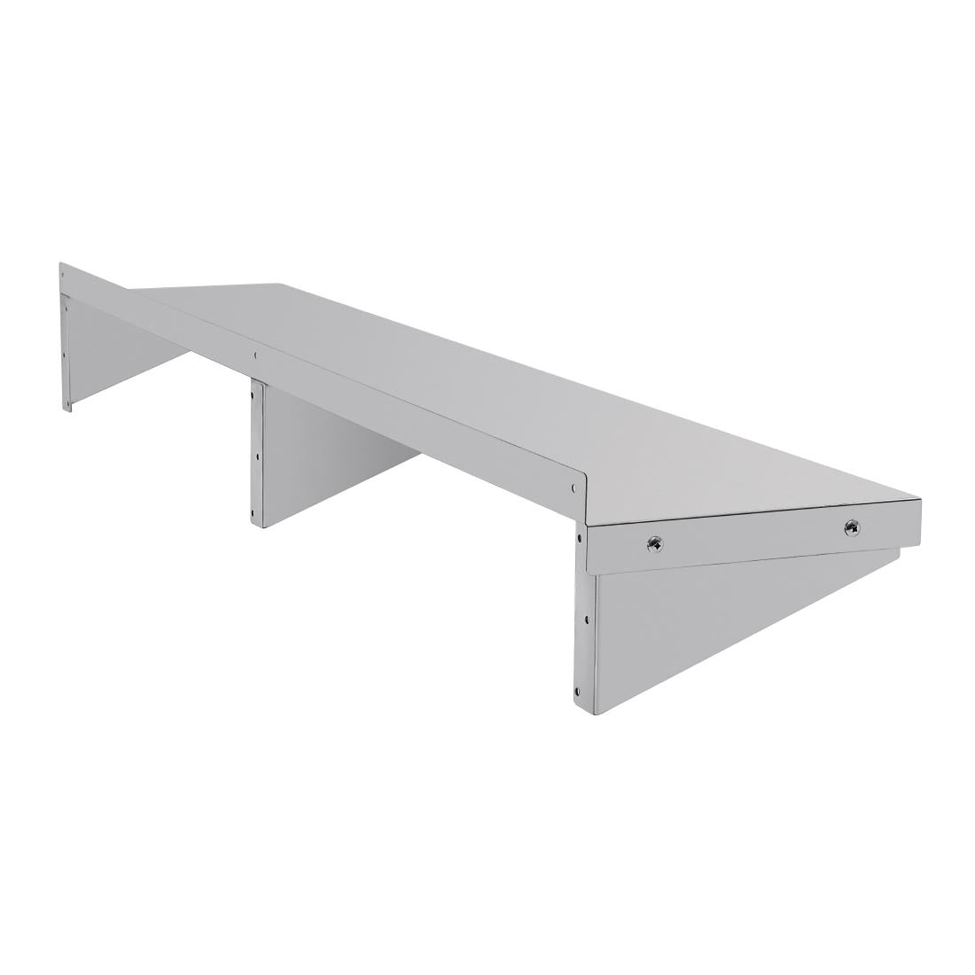 EDLP Vogue Wall Shelf with Brackets St/St - 1500x300mm 59x12"