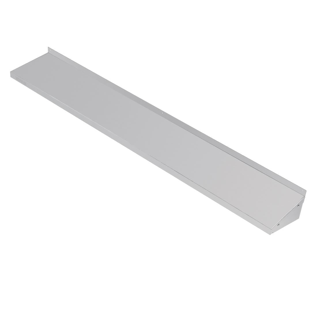 EDLP Vogue Wall Shelf with Brackets St/St - 1800x300mm 71x12"