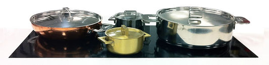 YMC-2-2500 Yellow Induction Multi-Zone Buffet Induction with 2 x 2500watt. Includes remote generator rack & 2 remote controller panels. 800mm x 380mm x 66mm