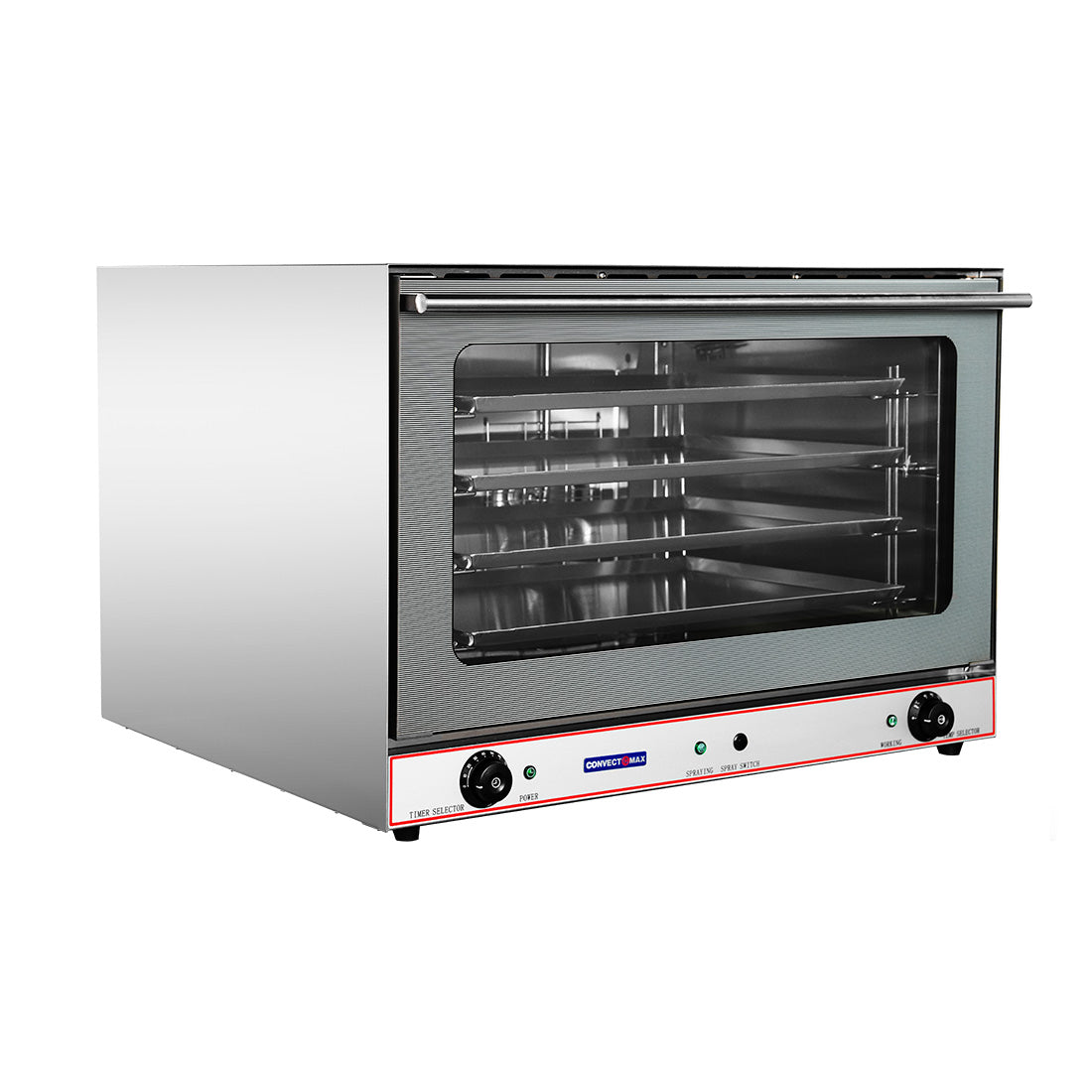 ConvectMax Heavy Duty Stainless Steel Convection Oven w/ Press Button Steam YXD-8AE