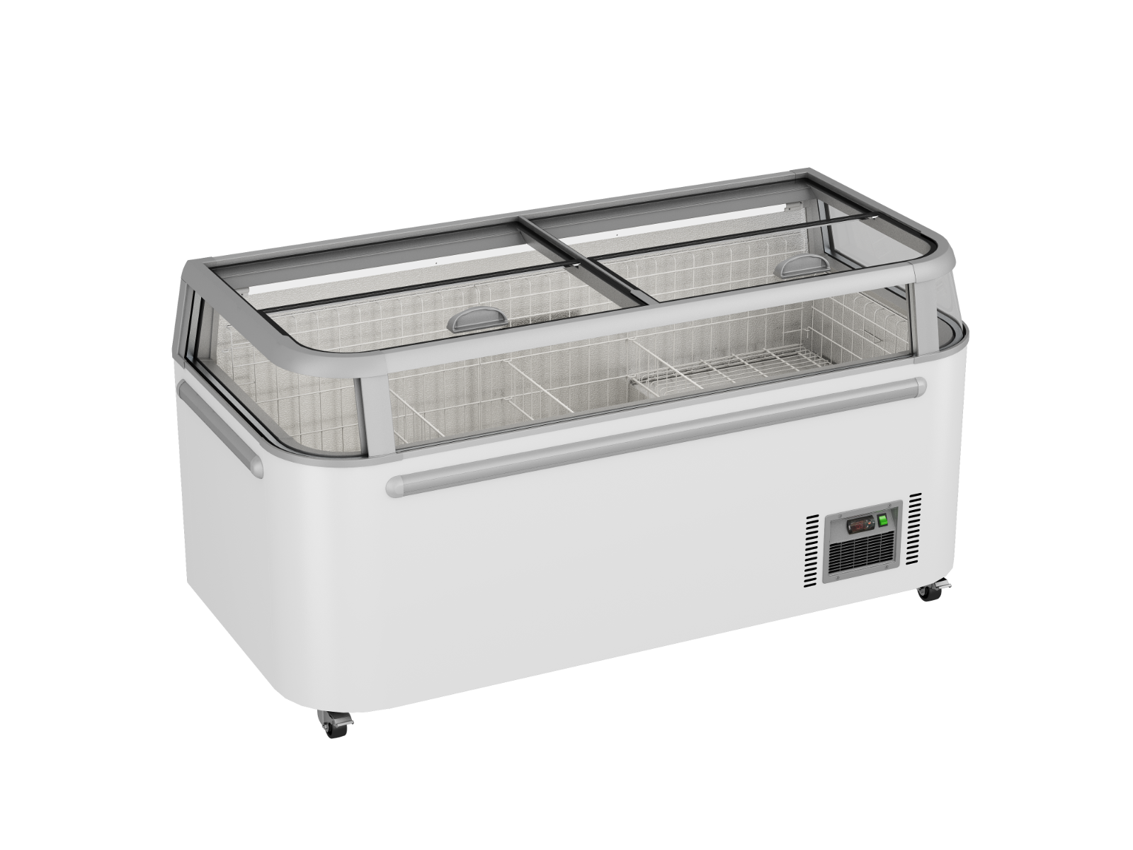 Ex-Showroom: Thermaster Supermarket Island Freezer with Glass Sliding Lids - ZCD-E185G-QLD137