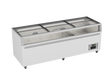 Thermaster Supermarket Island Freezer with Glass Sliding Lids ZCD-L250G